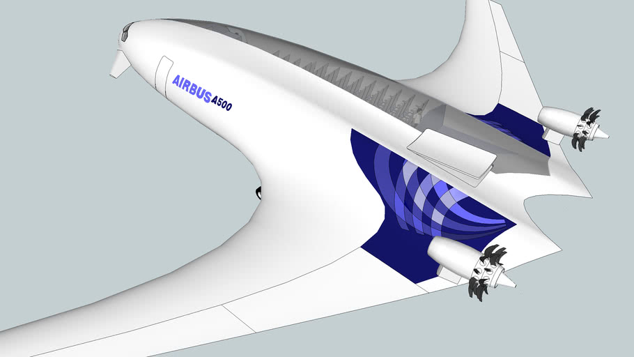 AIRBUS A500 wing body | 3D Warehouse