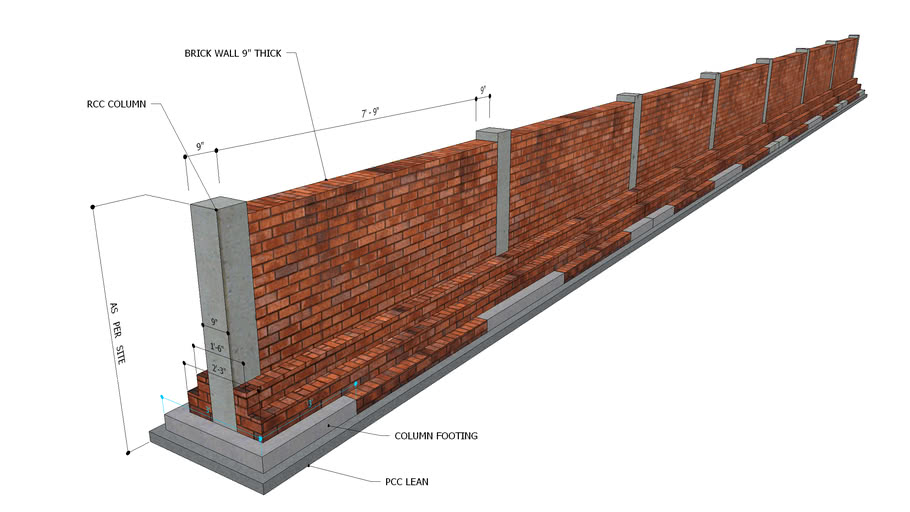 Toe Wall 3D Warehouse