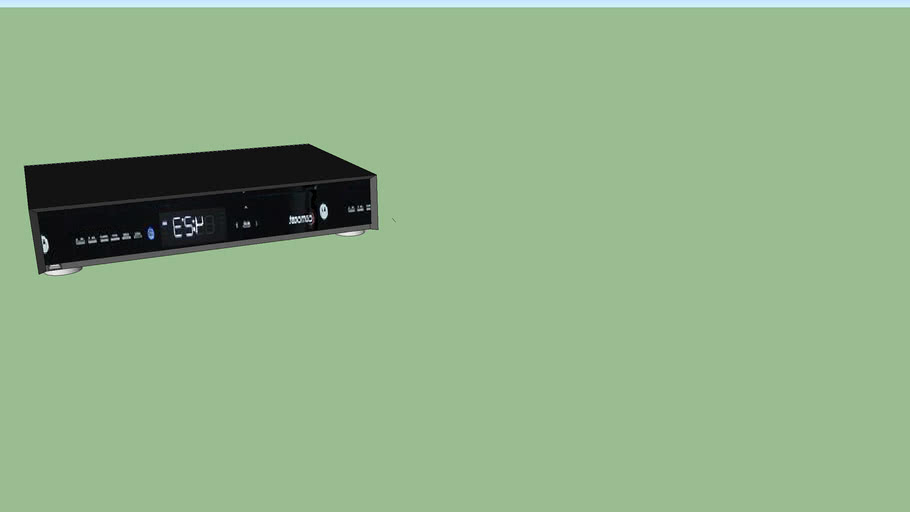 Motorola DCX3400 cable box | 3D Warehouse