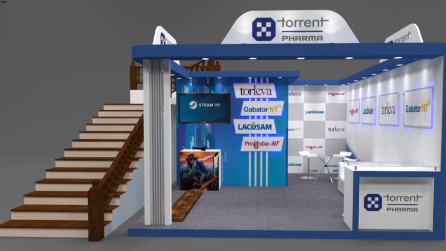 Torrent Iaoncon Vr Augmented Stall Pharma Exhibition 3d Warehouse