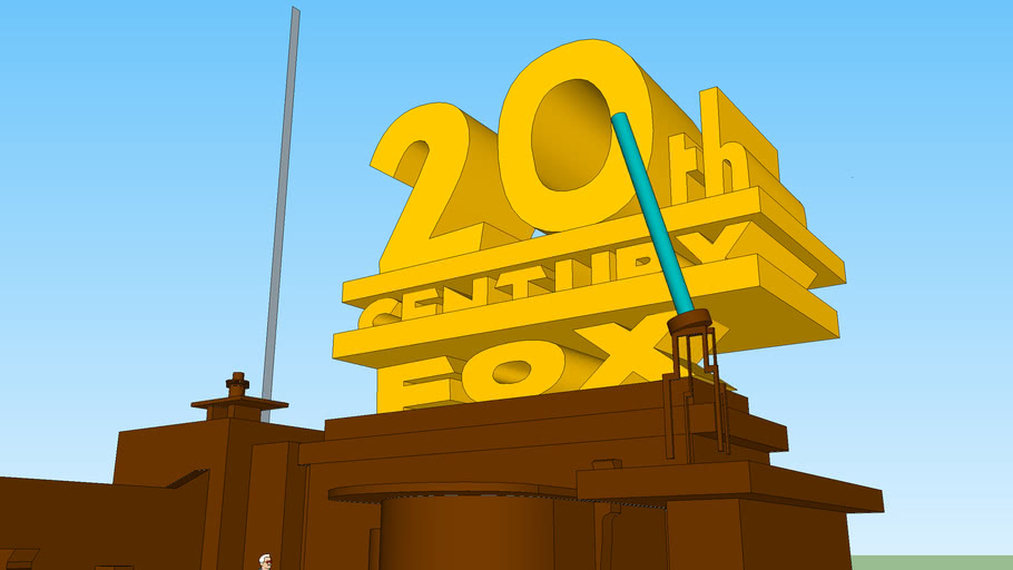 20th Cetury Fox 1994 logo remake 20th century sbastian | 3D Warehouse