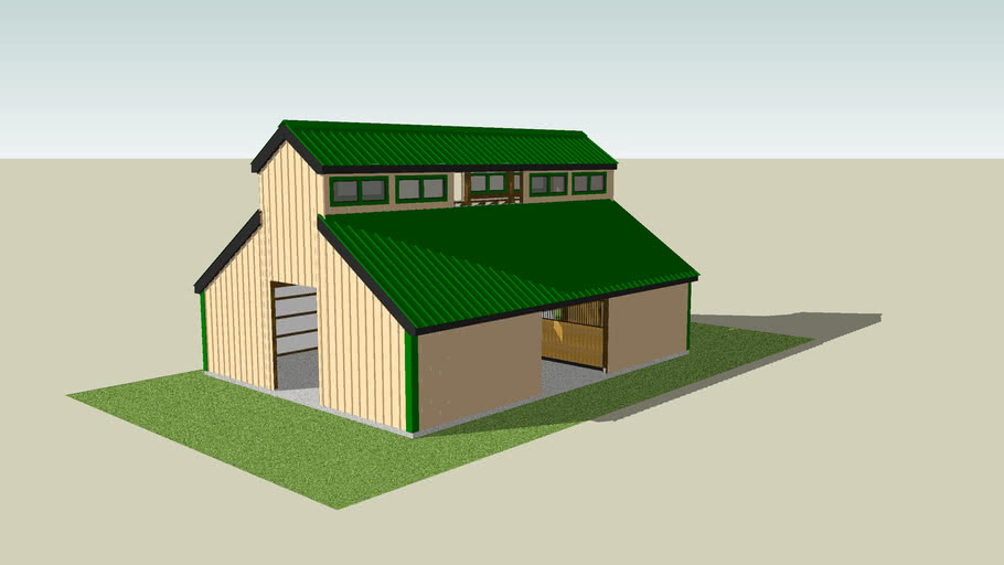 Horse Barn | 3D Warehouse