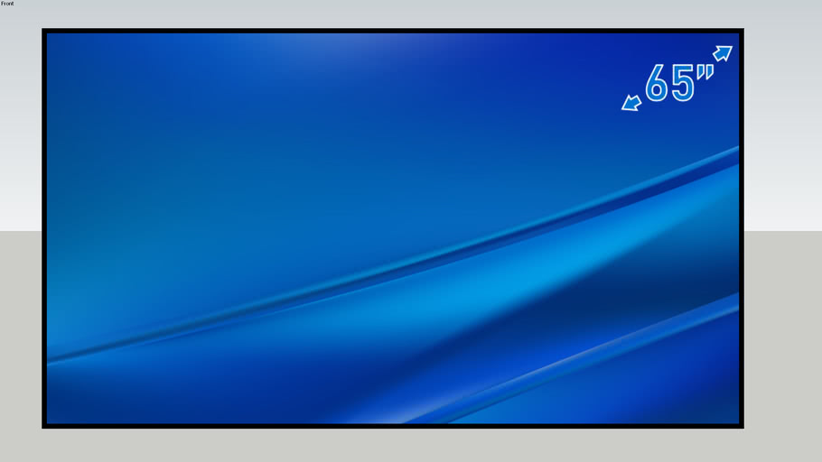 Samsung Pro 24/7 TV panel 65'' QM65R