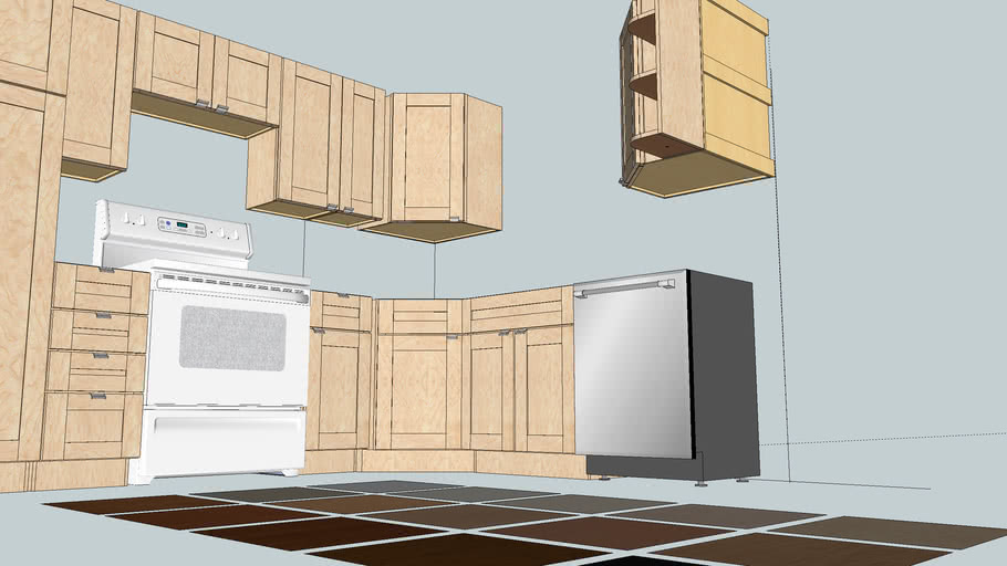 Buss sample kitchen | 3D Warehouse