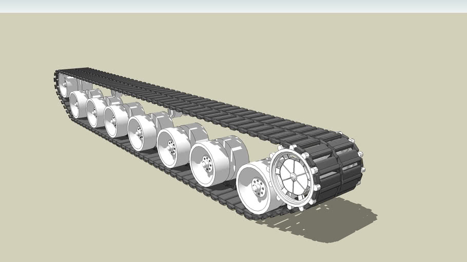 Tank Tread Panzerkette | 3D Warehouse