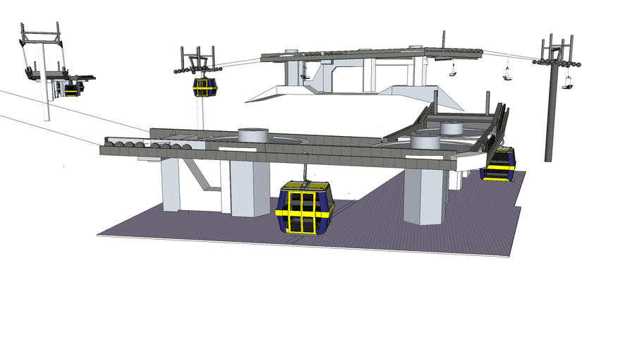 gondola lift 3D Warehouse