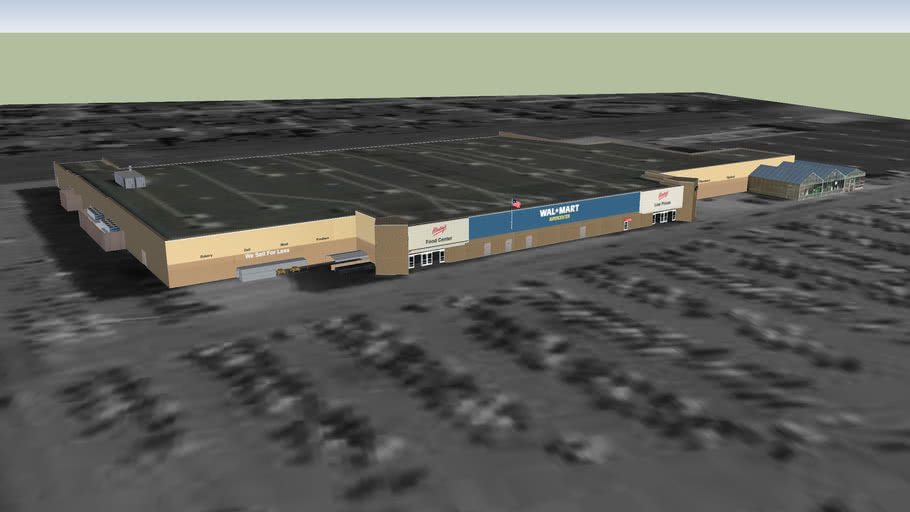 Wal Mart 709, Elizabethtown, Kentucky 3D Warehouse