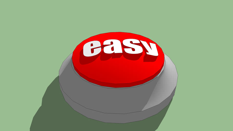 Staples Easy Button 3D Warehouse