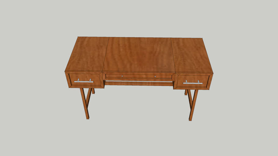 Desk West Elm style 3D Warehouse