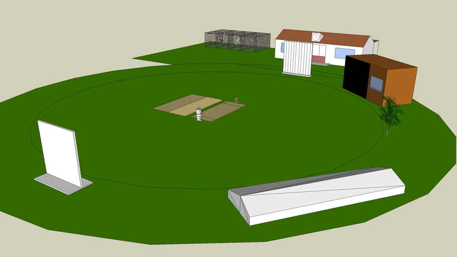 Cricket ground 3D Warehouse