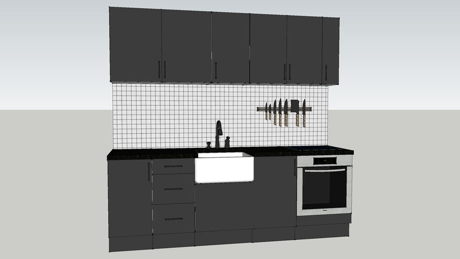 8' kitchen | 3D Warehouse