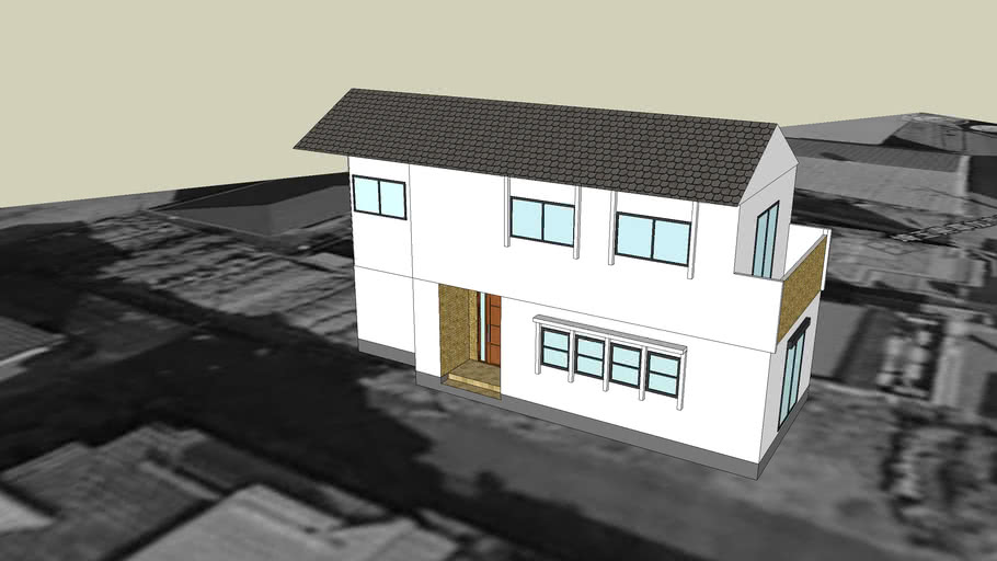 埼玉ホーム草加市新里町新築分譲住宅 3d Warehouse