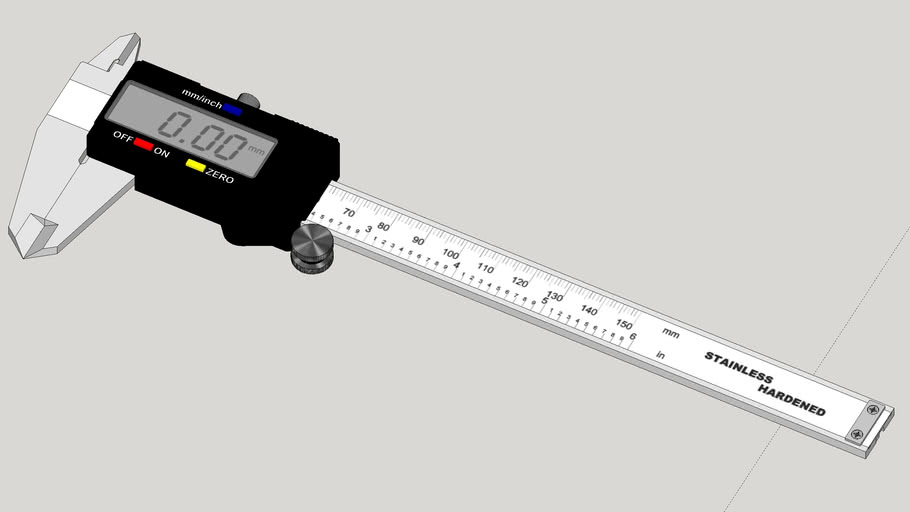 Digital Caliper 3D Warehouse