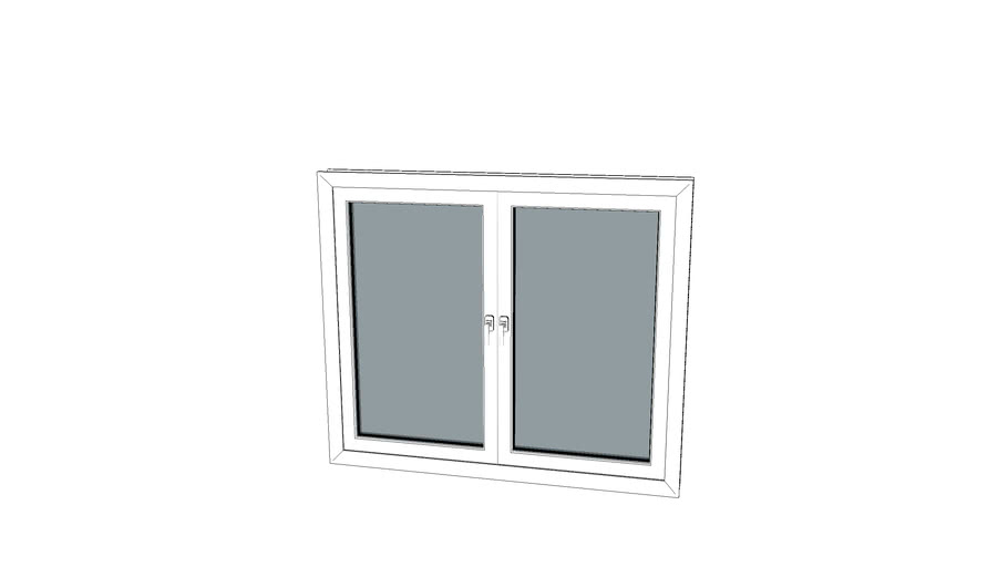 Double Window with frame | 3D Warehouse