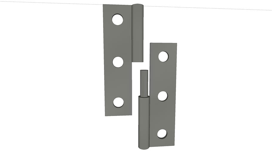 Simple Hinge 3D Warehouse