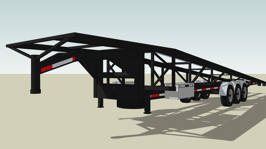 car hauler 3D Warehouse