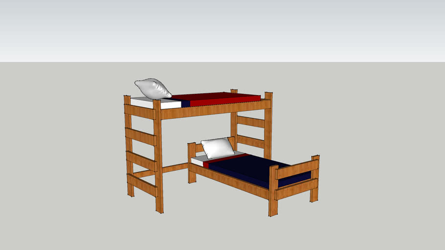 Bunk Bed | 3D Warehouse