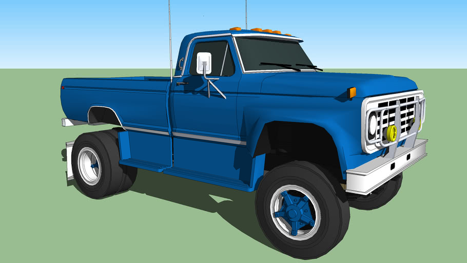 1974 79 Ford F 600 Pickup 3d Warehouse