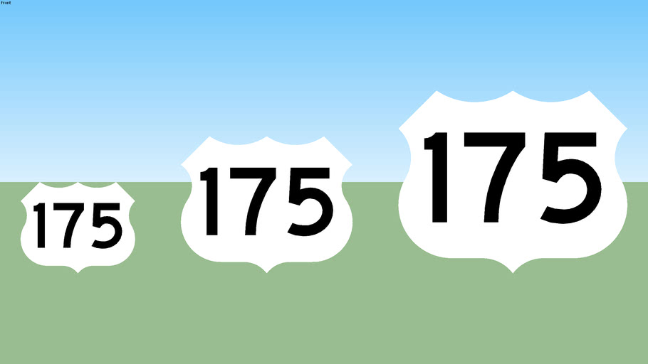 U.S. 175 Sign