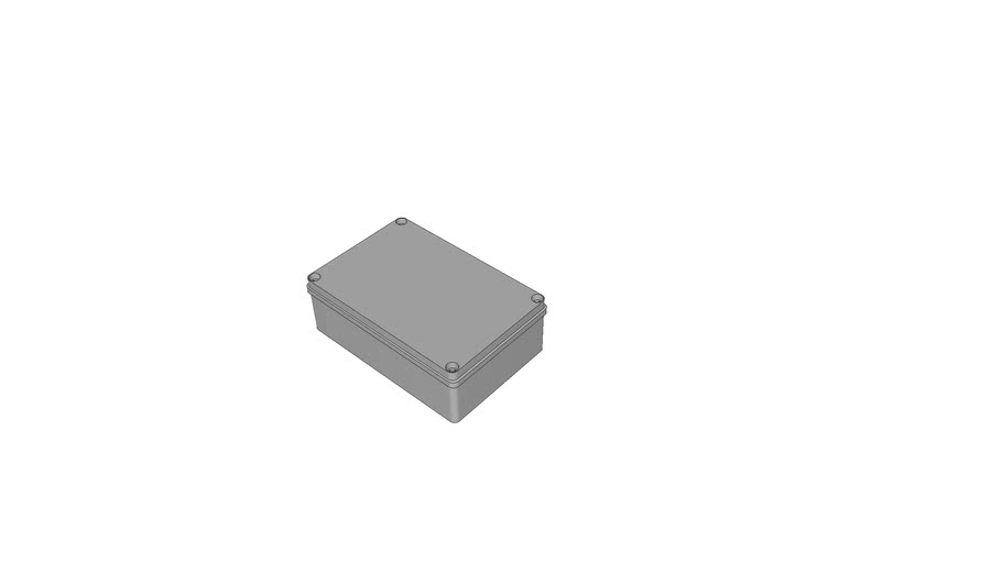 junction box 6x4x2inch 3D Warehouse