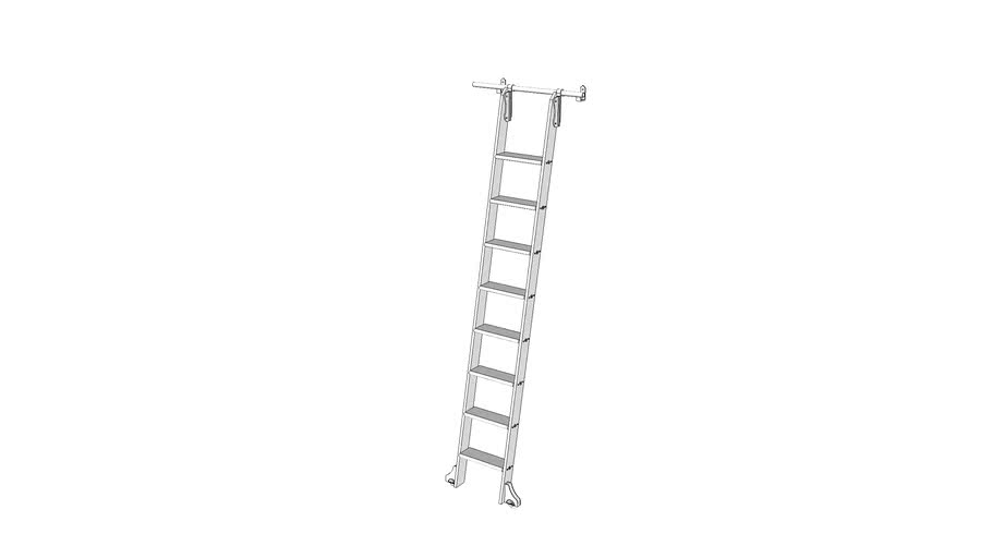 Rolling ladder 3D Warehouse