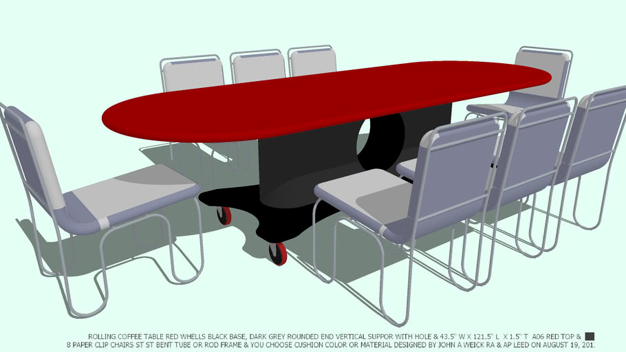 Dining room table 1 | 3D Warehouse