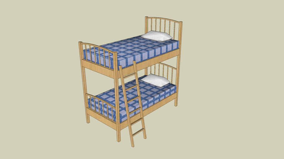 Bunk Bed | 3D Warehouse