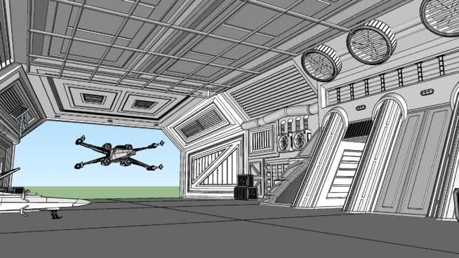 the warehouse star wars