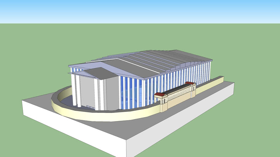 Soldier Field Redesign I (Roof Closed) 3D Warehouse