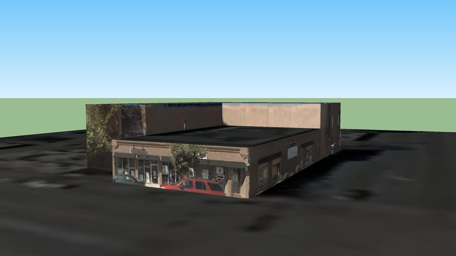 Shops in Castle Rock, Colorado 3D Warehouse