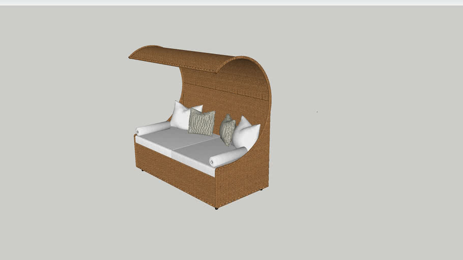 Sofa Rattan 3d Warehouse