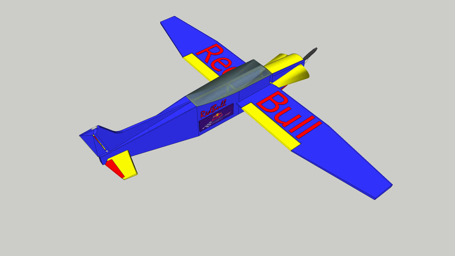 red bull rc plane