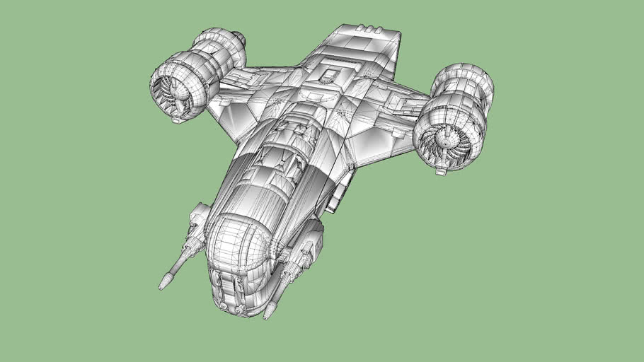 Razor Crest 3d Warehouse