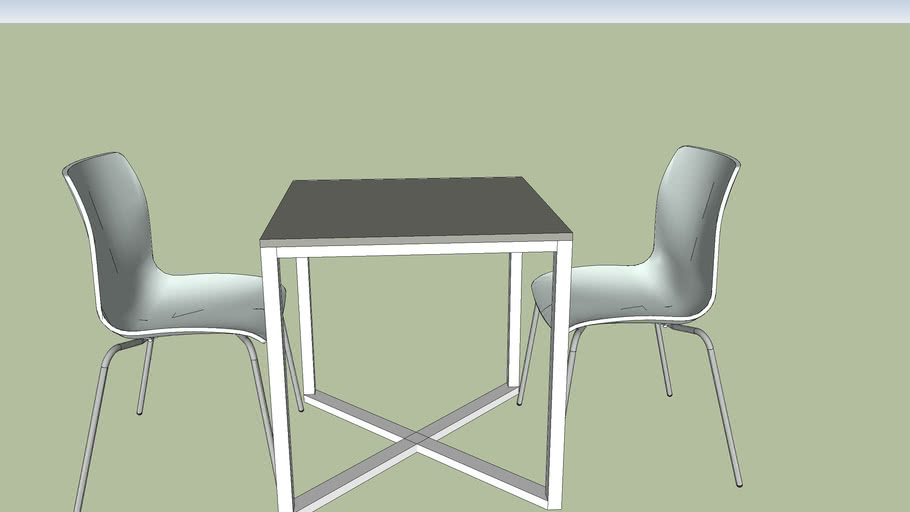 Mesa Silla 3d Warehouse