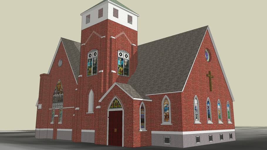 Mount Morris Church 3D Warehouse