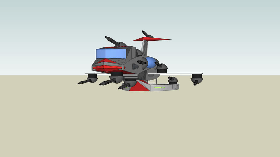 Space Ship 3D Warehouse