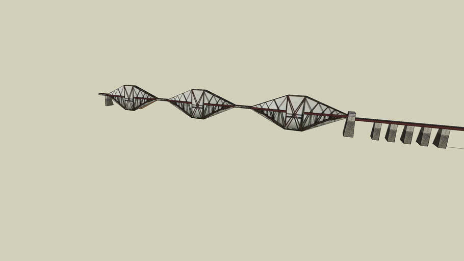 Forth Rail Bridge 3d Warehouse