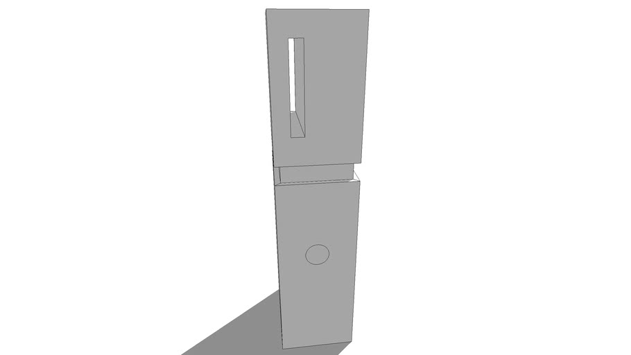 Concrete Letterbox 3D Warehouse