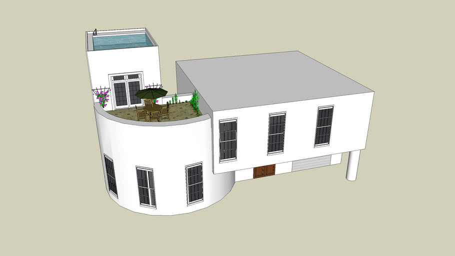 Art Deco House 3d Warehouse - roblox house model