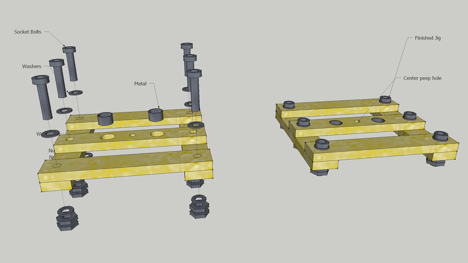 Dowel Jointer Jig 3D Warehouse