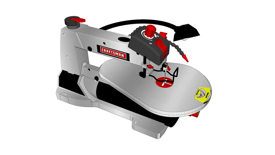 Craftsman 137.216010 Scroll Saw 3D Warehouse