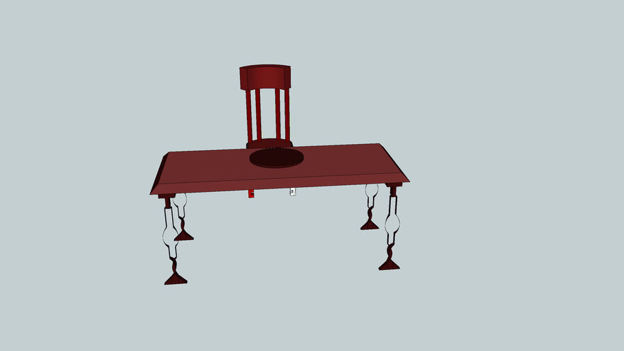 Chair & Table