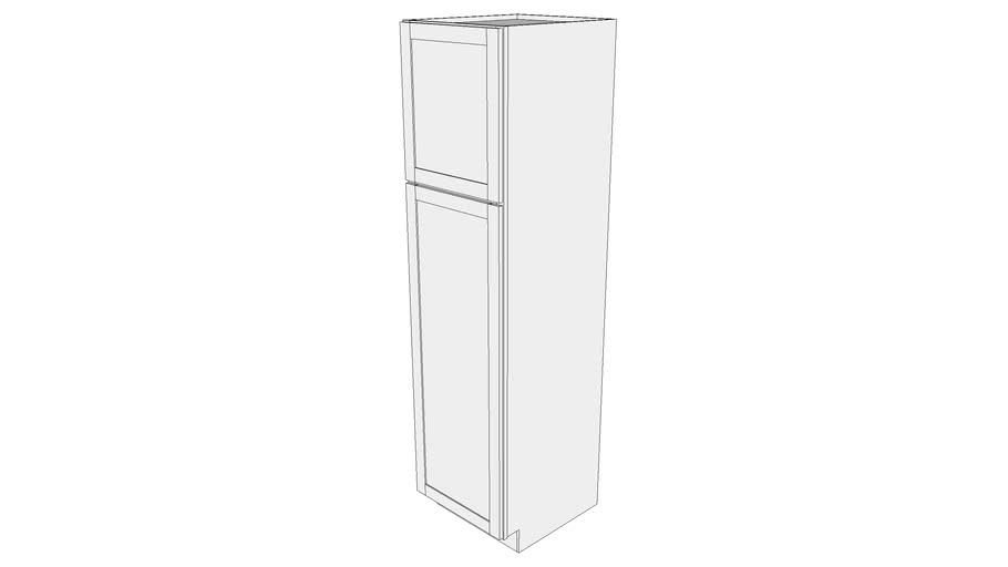 24 Inch Deep Shelves One Door, Tall Cabinet With Shelves And Doors