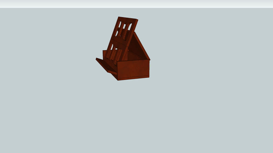 Desktop music stand 3D Warehouse