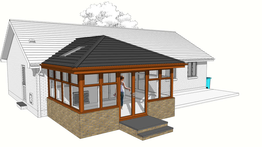 STANDARD SUNROOM 3D Warehouse