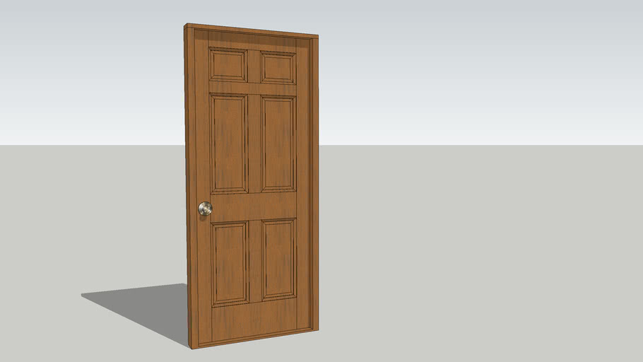 WOOD DOOR | 3D Warehouse