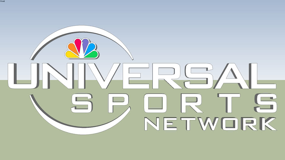 Universal Sports Network logo 3D Warehouse