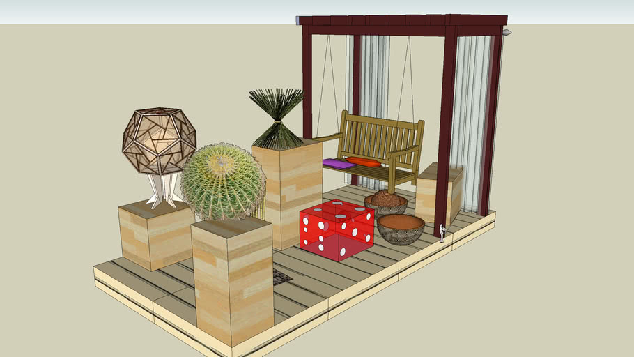 Zen with Trellis Design | 3D Warehouse