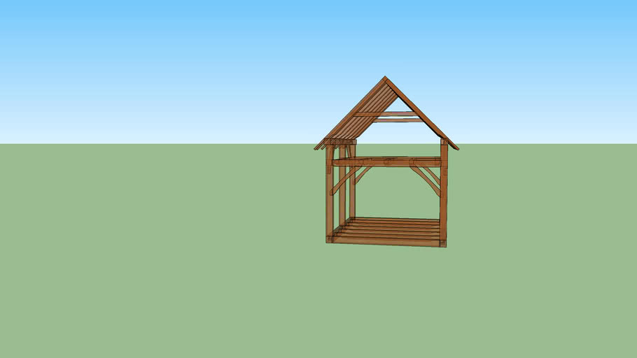 Timber Frame Shed Design Sketchup Amtframe.co