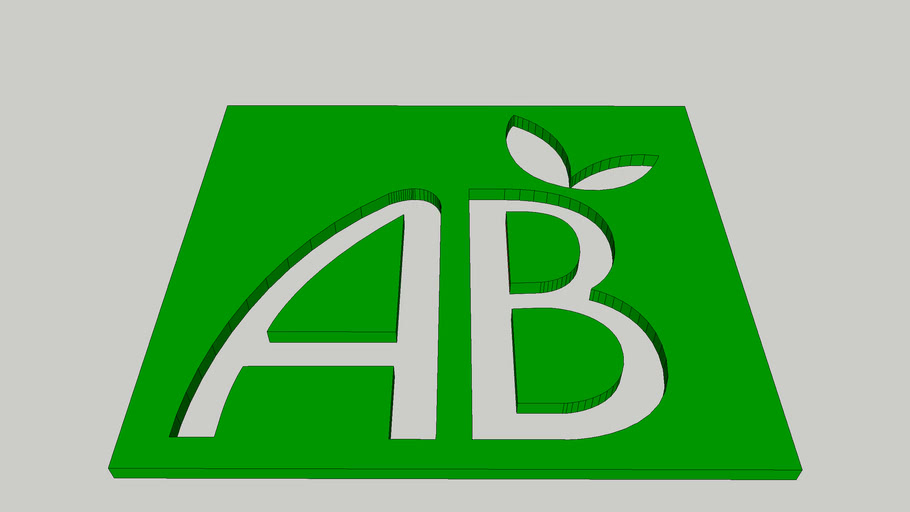 Logo Ab Agriculture Biologique France 3d Warehouse